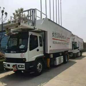 Camion de service alimentaire d'aviation aéroportuaire d'occasion, véhicule GSE pour avions - Product Image 4