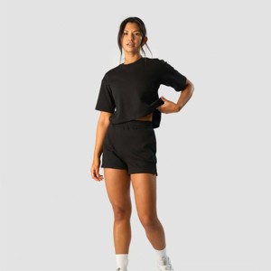<b>Women's</b> Cotton Casual Shorts - Soft and Breathable, Perfect for <b>Lounging</b> and Everyday Wear - Product Image 1