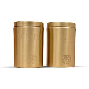 Diferentes tamaños personalizados azúcar latón azúcar y crema ollas caja hogar utensilios de cocina artículo decorativo vajilla proveedor al por mayor - Product Image 1