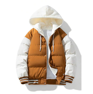 Nueva Chaqueta de Plumón para Hombre, Abrigo de Invierno Cálido, Chaqueta con Capucha, Chaqueta de Plumón - Product Image 1