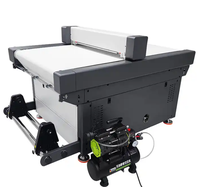 Bascocut 70cm Cortadora de Vinilo de Contorno Automático Plotter de Corte Plano Máquina de Troquelado de Pegatinas 110V/220V 1000mm/s Alta Productividad