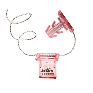 Joint de compteur de fil ABS de haute qualité en plastique torsadé utilitaire antivol avec grande étiquette d'impression sceau de sécurité en acier de bonne qualité - Product Image 1