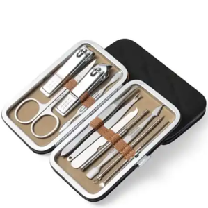 Meilleure vente à bas prix coupe-ongles professionnel en acier inoxydable Kit de toilettage de voyage ensemble manucure et pédicure - Product Image 2