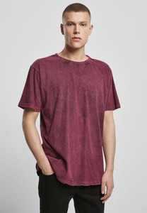 Camiseta de color neutro de marca High Street, camisetas lavadas de media manga con hombros sueltos en blanco para hombre - Product Image 4