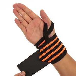 Alta calidad Fitness Compresión Gimnasio Levantamiento de pesas Deadlift Muñequeras Hombres - Product Image 4