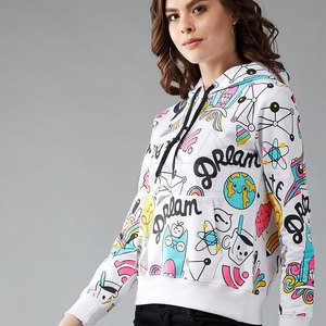 <b>Lightweight</b> <b>Hoodie</b> For Women With Long Sleeves And Simple Style Women <b>Hoodie</b> With Comfortable Cotton Blend - Product Image 5