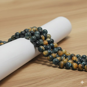 Wholesale Natural Cat Eye Gemstone <b>Beads</b> High Quality Gemstone <b>Beads</b> for DIY Jewelry Making Bracelet <b>Necklace</b> Supplies - Product Image 1