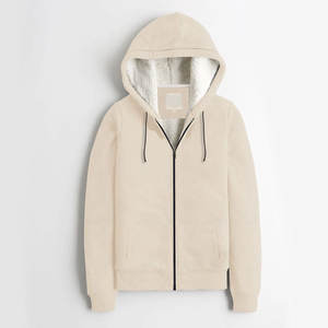 High Quality Custom 100% Cotton Fleece Long Sleeve Quarter Zip Hooded Pocket <b>Women</b> <b>Winter</b> <b>Tops</b> Streetwear Hoodie - Product Image 1