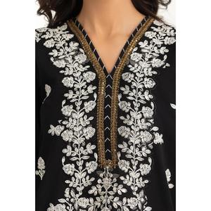 Conjunto de Traje Bordado Khaddar para Mujer IUSTKSD-1219, Colección de 3 Piezas - Product Image 1