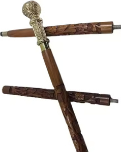 Best Selling 2024 Wooden <b>Walking</b> Stick <b>Cane</b> Brass Golden Royal Style Handle <b>Walking</b> Stick <b>for</b> <b>Men</b> & Women Unisex Adult - Product Image 4