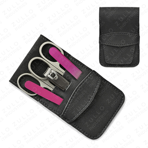 Wholesale 5 Piece Stainless Steel Manicure <b>Pedicure</b> Kit Custom Color Logo Nail Care Tools OEM Private Label <b>Set</b> - Product Image 6
