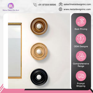 Fabricant expérimenté vendant un design moderne en bois d'acacia fait de décoration intérieure Applique murale électrique à disque en bois avec 1 an de garantie - Product Image 4