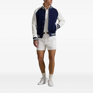 Chaqueta universitaria de alta calidad para hombre, venta al por mayor, OEM, ODM, logotipo bordado personalizado, estilo de béisbol, ropa de calle universitaria, prendas de vestir exteriores de moda - Product Image 2