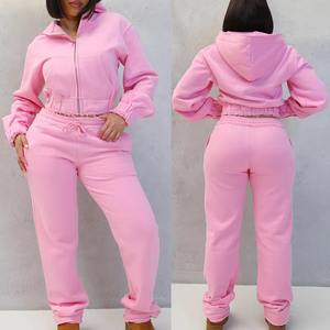 Offre Spéciale femmes surdimensionné blanc pull à capuche épais polaire à manches longues sweat pour automne hiver Terry Streetwear avant - Product Image 1