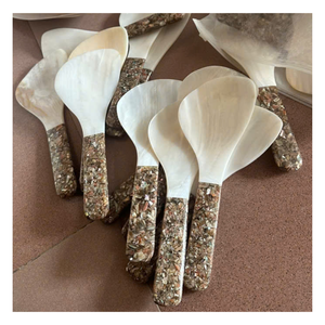 ช้อนแม่มุกสำหรับรับประทานอาหารชั้นดีช้อนคาเวียร์ช้อนคาเวียร์ช้อนคาเวียร์ช้อนดีลักซ์ | ของขวัญครบรอบ - Product Image 1