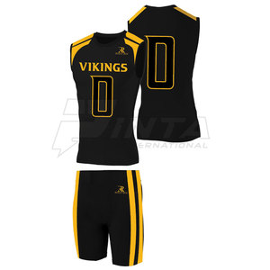 Uniforme de Fútbol Americano de Alta Calidad al por Mayor, 100% Poliéster, Secado Rápido, Transpirable, Colores y Logotipos Personalizados - Product Image 5