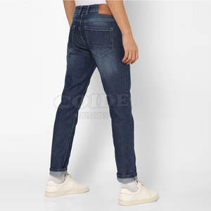 Pantalon en jean de bonne qualité nouveauté pantalon en jean pour hommes quantité minimale de commande bas pantalon en jean véritable pour hommes vente à chaud - Product Image 3