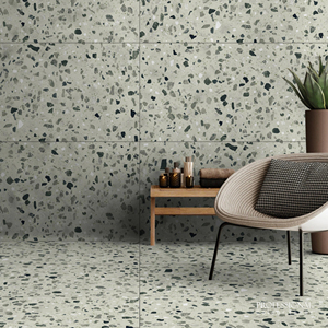 FLOCONS PISTA TERRAZZO SCULPTURE CARREAUX EN PORCELAINE - Product Image 1