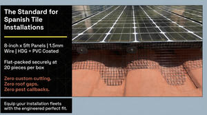 ม้วนตาข่าย<span class=keywords><strong>กัน</strong></span><span class=keywords><strong>นก</strong></span>สำหรับแผงโซลาร์เซลล์ เคลือบพีวี<span class=keywords><strong>ซี</strong></span>บนโครงเหล็ก ยาว 5 ฟุต กว้าง 8 นิ้ว ลวดหนา 1.5 มม. สำหรับป้อง<span class=keywords><strong>กัน</strong></span><span class=keywords><strong>นก</strong></span>บนหลังคา - Product Image 4