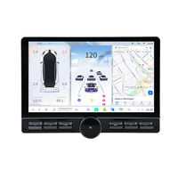 NaviFly DUDU7 Car-play, el Sistema Android Más Reciente, Unidad Principal de 10.1 Pulgadas con Botón para Toyota, Honda, VW, Hyundai Universales