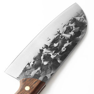 Cuchillo Kiritsuke de 8 Pulgadas, Cuchillo de Cocina de Acero de Damasco de 67 Capas con Mango G10 Verde - Product Image 3