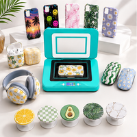 Machine d'impression personnalisée multi-usages pour coques de téléphone 3D par sublimation, écouteurs, souris, claviers, pour les magasins de téléphonie mobile