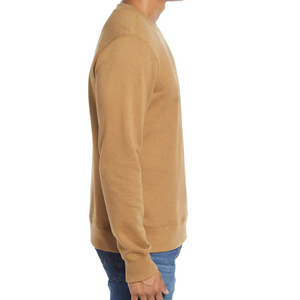 เสื้อสเวตเชิ้ตผู้ชายสไตล์ลำลองรุ่นใหม่สำหรับฤดูใบไม้ผลิ ทรงปกติ สีพื้น คอกลม ผ้าฟลีซ โพลีเอสเตอร์/คอตตอน เป็นมิตรต่อสิ่งแวดล้อม - Product Image 6