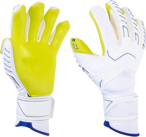 Venta al por mayor de guantes de fútbol profesionales transpirables OEM protección de dedos entrenamiento de fútbol mejores guantes de portero - Product Image 1