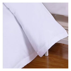 Draps de lit simples pour hôtel, draps de lit unis, taille king, draps de lit d'hôtel résistants aux plis et à la décoloration, ensemble de draps de lit pour adultes avec style et qualité - Product Image 4