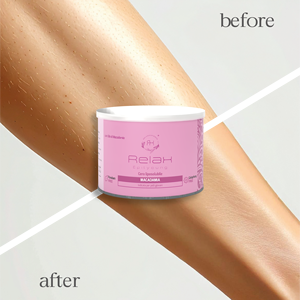 Cera Liposoluble de Macadamia de Marca Privada 800ml |   Cera Depilatoria OEM ODM para Piel Joven y Sensible - Product Image 3