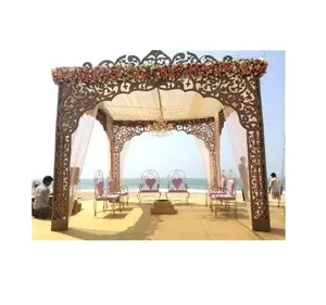 garden cup and saucer planter the esy work and fitting all set and use garden and banqute hall mandap