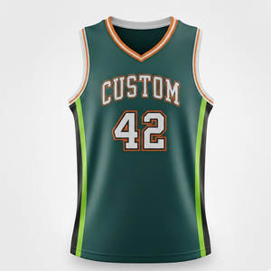 Maillot de basket-ball personnalisé sublimé pour hommes, graphiques d'équipe personnalisés, tissu en maille durable pour un jeu professionnel - Product Image 1