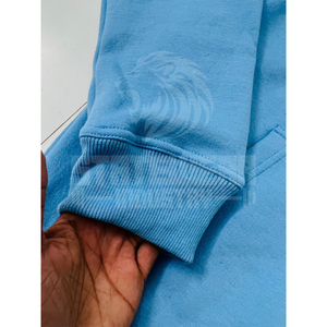 Prix de gros, sweat à capuche zippé pour homme en coton 100% 450 GSM respirant, logo personnalisé, broderie, impression en relief, sweat à capuche zippé pour homme - Product Image 2