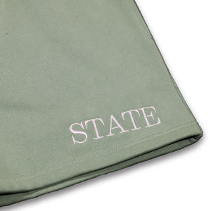 Pantalones cortos de lana de algodón de otoño Impresión de transferencia de calor Pantalones cortos de jogging unisex Pantalones de chándal para hombres - Product Image 4