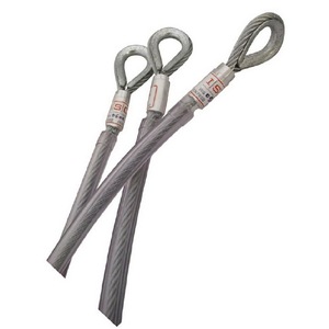 Ancrage en fil d'acier galvanisé de 6,5 mm avec longueur de 100 cm, 25 KN EN795 FS, boulon d'ancrage encastrable de 12 mm pour fixation sur cloison sèche - Product Image 1