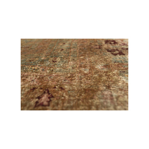 พรมไหมถักมือสีน้ำตาลเบจ Gulmarg รุ่น Paem-1123 ลายวิสโคสเมดัลเลียน สำหรับปูพื้นบ้าน รูปทรงสี่เหลี่ยมผืนผ้า เหมาะสำหรับห้องโถง ห้องนั่งเล่น - Product Image 3