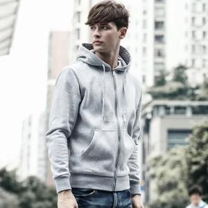 2025 nuevo estilo para hombres, sudadera informal de moda con cremallera, chaqueta con capucha de otoño, Sudadera con capucha de Color sólido Unisex - Product Image 5