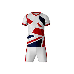 Uniformes de Rugby de Alta Calidad para Deportes de Equipo, Colores Personalizados, Impresión de Logotipo, 100% Poliéster Transpirable y Ecológico, MOQ de 25 Conjuntos - Product Image 1