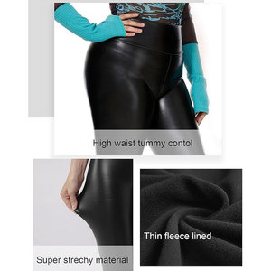 กางเกงหนังสำหรับผู้หญิงกางเกงลำลองแฟชั่นดีไซน์ใหม่ล่าสุด - Product Image 4