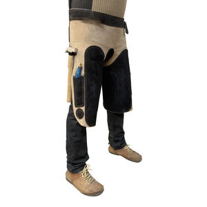 Delantal Profesional de Cuero Vacuno para Veterinarios Ecuestres, para Herraje y Cuidado de Caballos, Reutilizable y Sostenible - Product Image 5