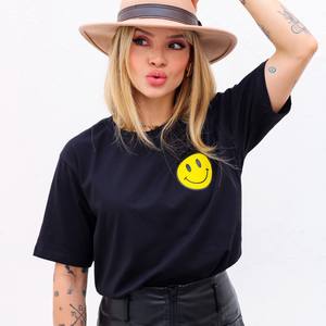 เสื้อยืดคอกลมคุณภาพพรีเมี่ยมแบบ100% พิมพ์ลายทึบสไตล์สตรีทไฮสตรีททำจากผ้าฝ้าย100%/ผ้าเทอร์รี่ - Product Image 5