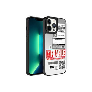 Étui de téléphone brillant à motif miroir Netzy SAFA Series pour iPhone 13 Pro, protection de l'appareil photo, coque de téléphone portable - Product Image 1