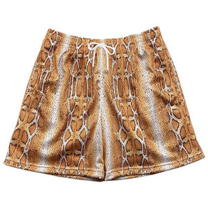 Pantalones cortos de malla de baloncesto personalizados de alta calidad para hombre, ropa de calle con entrepierna de 5-6 pulgadas, estampado por sublimación de poliéster, cintura personalizada, venta al por mayor - Product Image 5