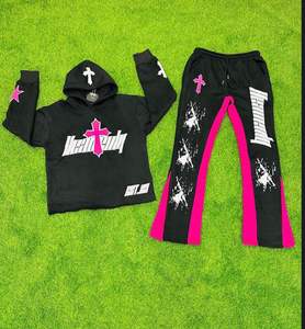 Conjunto Deportivo Informal con Capucha Sublimada 100% Algodón de Sialkot, Pakistán - Product Image 3