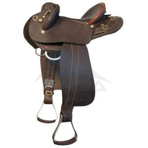 Tapis de selle en cuir véritable et selles de course Western abordables Fournitures d'équitation de haute qualité Doublure chaude - Product Image 4