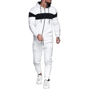 ชุดวอร์มผู้ชายผ้าฝ้าย 100% ระบายอากาศ ป้องกันรังสียูวี มีฮู้ด สำหรับฤดูใบไม้ร่วง/ฤดูหนาว เหมาะสำหรับการฝึกซ้อมและวิ่งจ๊อกกิ้ง - Product Image 2