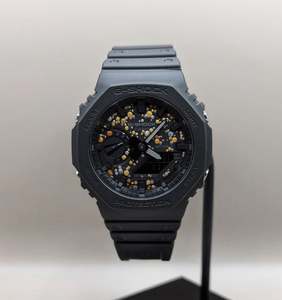 สำหรับนาฬิกาควอทซ์แบบอะนาล็อก-ดิจิตอลสีดำของผู้ชายคาสิโอนาฬิกาข้อมือกีฬาที่ทนทานต่อแรงกระแทกพร้อมดีไซน์ที่ทนทาน - Product Image 1