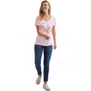 El mejor material de moda para mujer Camiseta transpirable y ecológica - Product Image 5