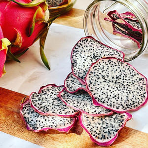 Délicieuse collation au fruit du dragon blanc séché végétalien pitaya en tranches fruits du dragon pour l'exportation en gros - Product Image 1