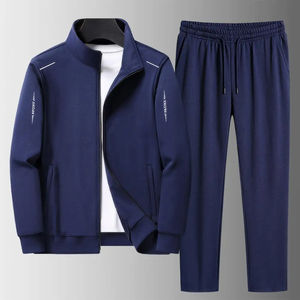 Ensemble de pantalons de survêtement et sweat à capuche surdimensionnés 100% coton survêtements pour hommes - Product Image 5